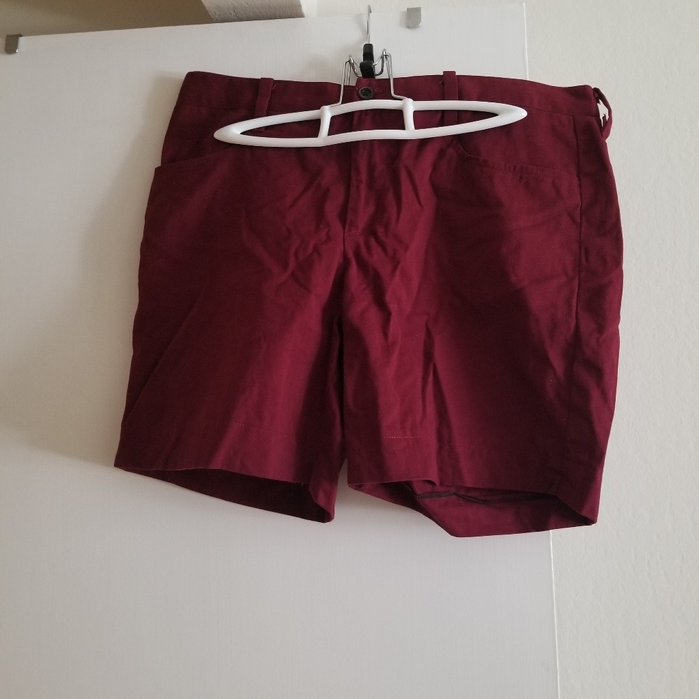 Maroon shorts - worn twice